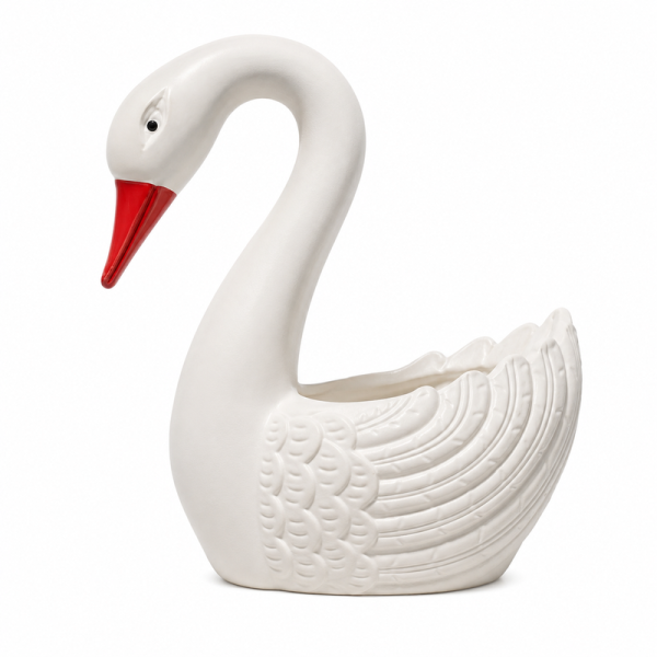 Decor Duck Pot White Fresh